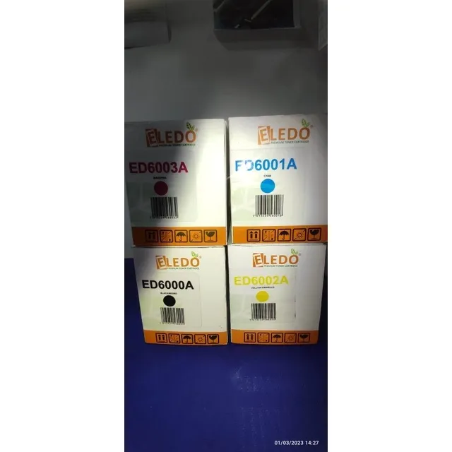 Caracastoner 124a Q6001 Q6001 Q6002 Q6003 2605dtn Cm1015mfp
