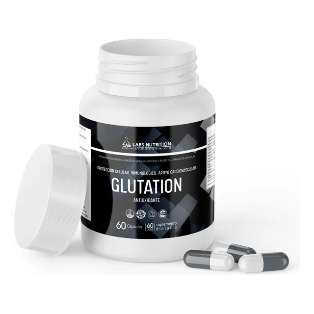 Glutatión Labs Nutrition - Antioxidante (60 Capsulas)