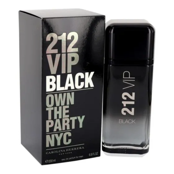 Perfume Carolina Herrera 212 Vip Black 200 Ml