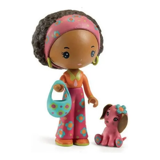 Muñeca Coleccionable Pequeña De 7.5cm Tinyly Djeco