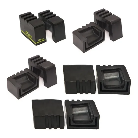 Sapatas Borracha P/ Esc De Fibra Vidro Extensível  5 Pares