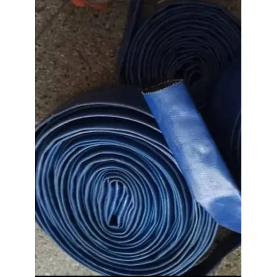 Manguera Plana  3  Pvc Azul
