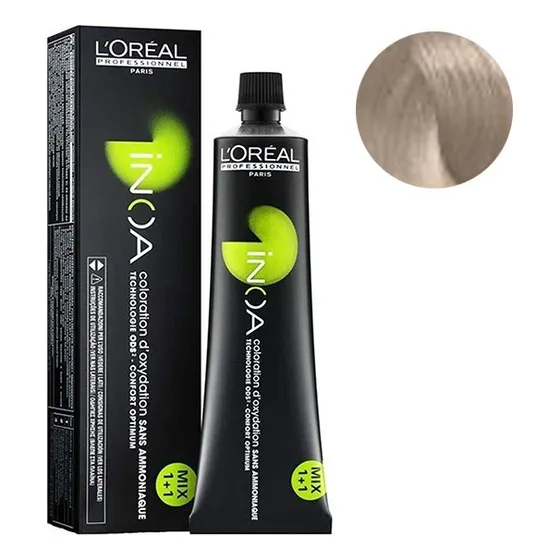 Tinta Loreal Profesional Inoa N° 10.1 Sin Amoniaco 60gr