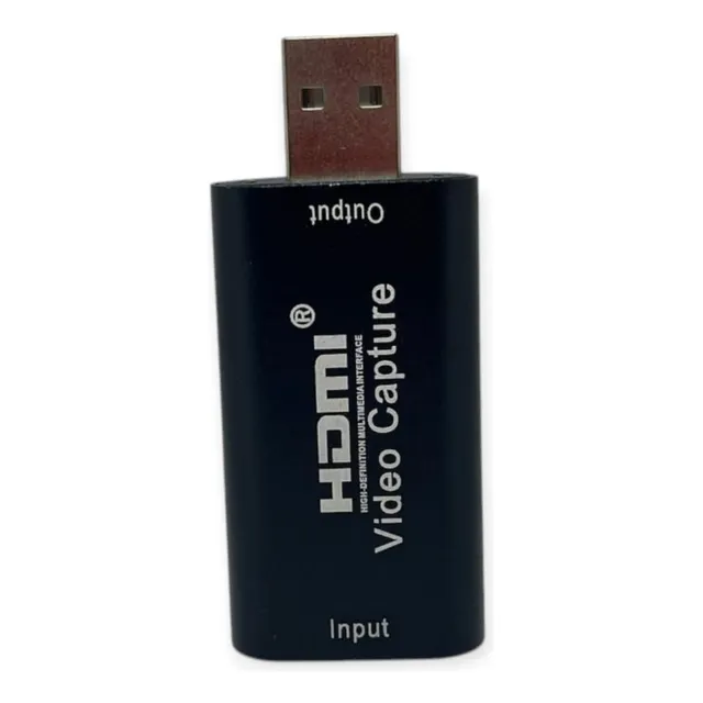 Capturadora De Vídeo Hdmi A Usb 2.0 1080p