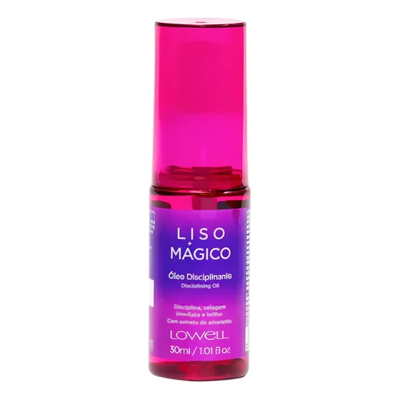 Lowell Óleo Disciplinante Antifrizz Liso Mágico 30ml