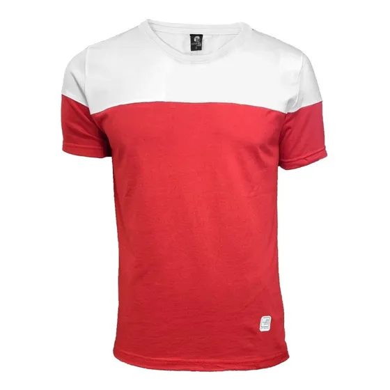 Remera Hombre Combinada Algodon Jersey Calidad Premium 