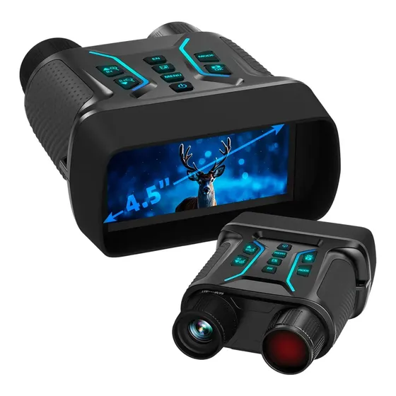 Binocular Visión Nocturna Digital 4K 8x 400m Incluye Tarjeta Sd 32gb