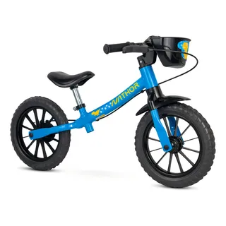 Bicicleta Infantil Sem Pedal EquilĂbrio Balance Azul Nathor Bicicleta Infantil Sem Pedal EquilĂbrio Balance Azul Nathor