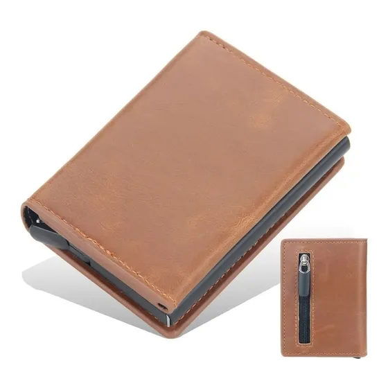Billetera Tarjetero Rfid Anti Magnético Anti Clonación 