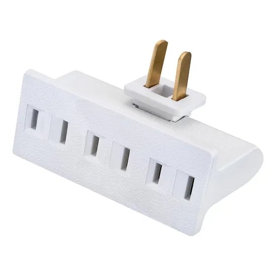 Multicontacto Tipo Bisagra 3 Entradas Beige