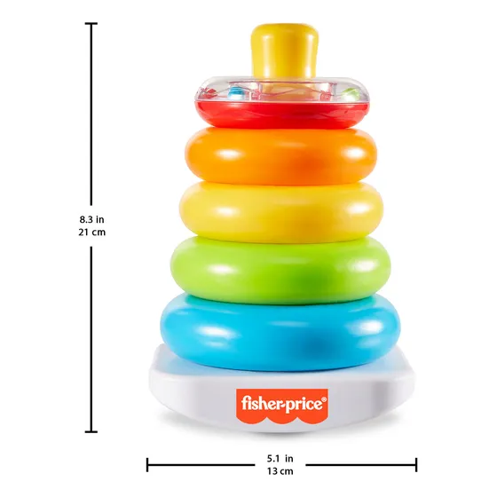 Fisher-price Pila De Aritos Juguete Para Bebés Color Unico