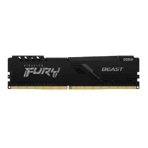 Memória Kingston Fury Beast, 16GB, 3600Mhz, DDR4, Preto, KF436C18BB/16