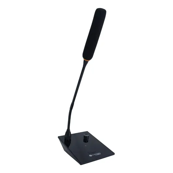 Microfone D Mesa Gooseneck Profissional Kadosh Kg-845cb 45cm Cor Black