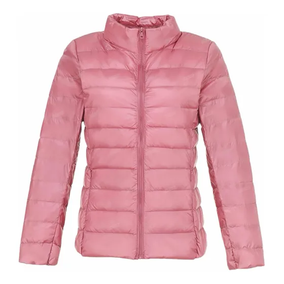 Chamarra Uniqlo Ultra Light Down Color Rosa Tall S,  C/ Etiq
