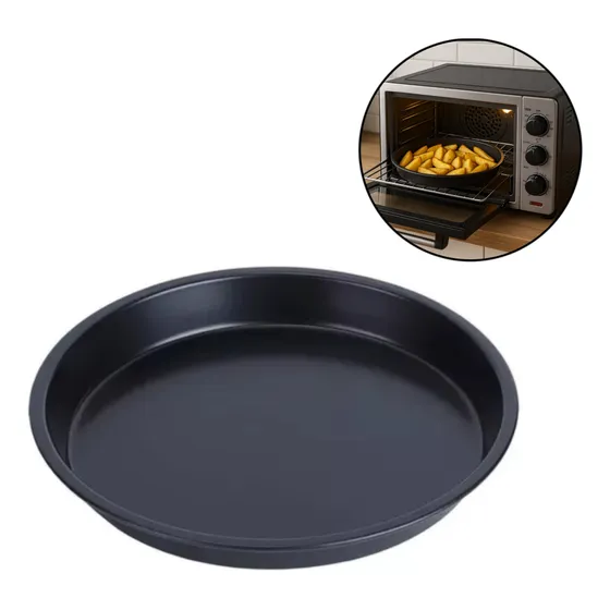 Molde Antiadherente Fuente Redonda 23cm Horno Eléctrico