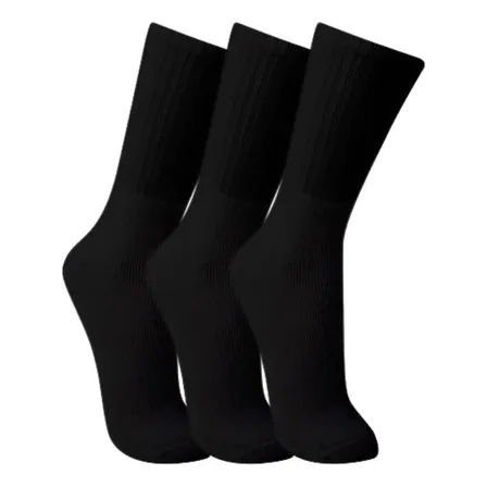 Kit Meia 3 Pares Trifil Cano Alto Algodão Masculina Feminina