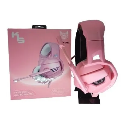 Audifono Gamer Onikuma K5 Rosa Ps4 Xbox Switch Pc Headset
