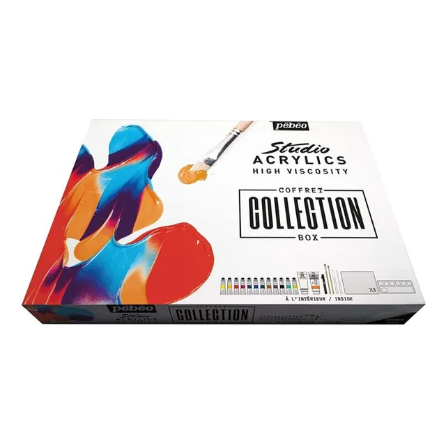 Estuche Acrílico Coffret Pebeo