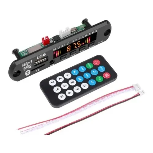 Placa Decodificadora Mp3 Bluetooth Usb, Sd, Fm, Aux