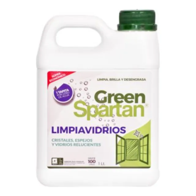 Limpiavidrios Concentrado Green Spartan Env X 1 Lt