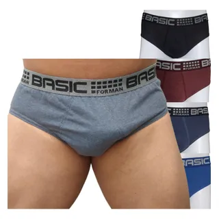 Kit 12 Cueca Adulto 100% AlgodĂŁo Tradicional Anti Alergica Kit 12 Cueca Adulto 100% AlgodĂŁo Tradicional Anti Alergica