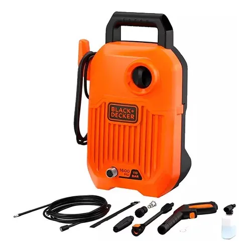 Hidrolavadora Black+decker Bepw1600 Alta Presión 1300w 1600p Negro