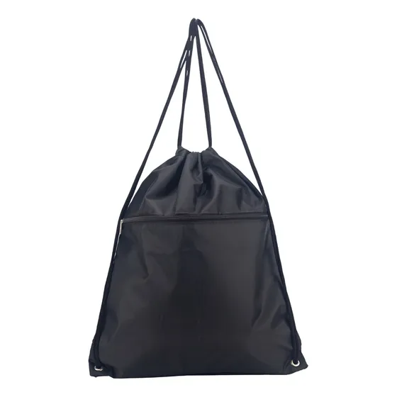 Mochila Saco Bolsa Academia Esporte Costas Impermeável Cor Preto Desenho Do Tecido Lisa Gazz