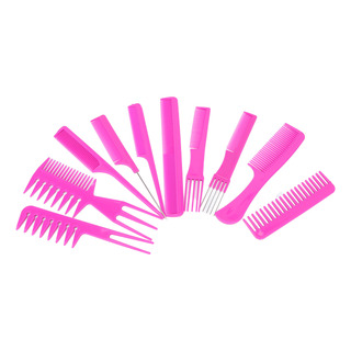 Peineta Para El Pelo, 10 Piezas, Mango Ergonómico, Abs, Esta Peineta Para El Pelo, 10 Piezas, Mango Ergonómico, Abs, Esta