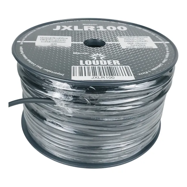 Rollo De Cable Para Microfono O Dmx 3 Hilos 100m