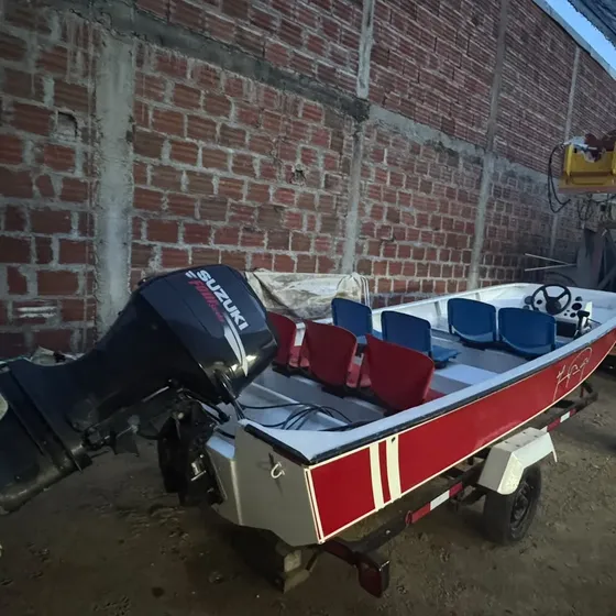 Bote Con Motor Hp 70 En Excelente Estadi