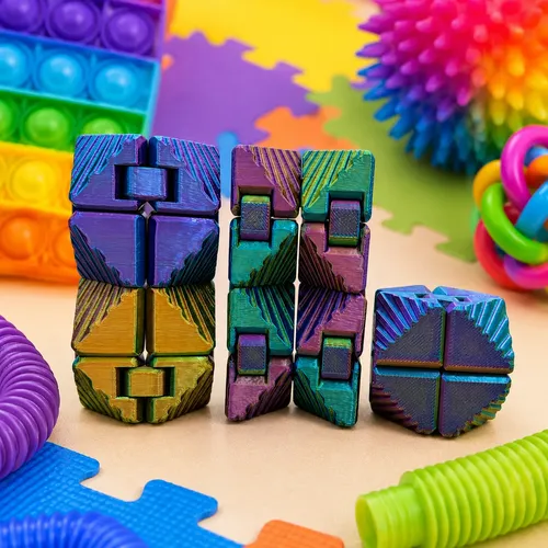 Cubo Mágico Magnético Flip Puzzle Anti Estresse 3d | MercadoLivre