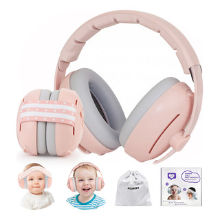 2 En 1 Orejeras Antiruido Para Bebe Ajustable Protector Audi 2 En 1 Orejeras Antiruido Para Bebe Ajustable Protector Audi