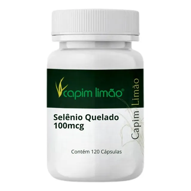 Selênio Quelado 100mcg 120 Caps