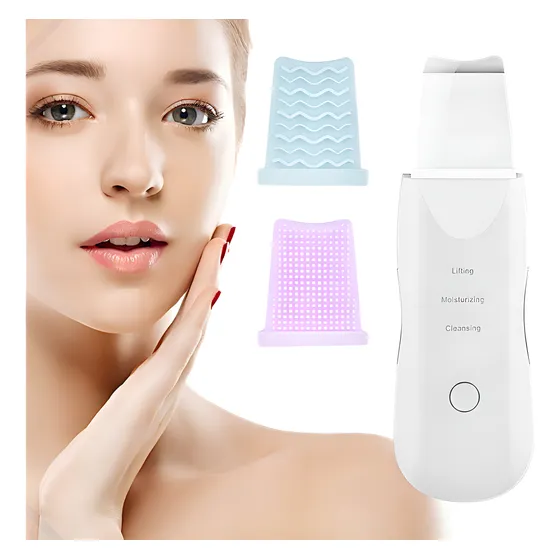 Peeling Portatil Ultrassonico Limpeza De Pele Ionização Face