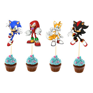 35 Pzas Mini Cake Topper Sonic Fiesta Infantil Para Cupcake 35 Pzas Mini Cake Topper Sonic Fiesta Infantil Para Cupcake
