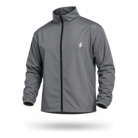Casaco Corta Vento Frio Masculino Fitness Academia Com Ziper