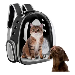 Mochila Back Pack Transportadora Gato Perro Mascota Pequeña