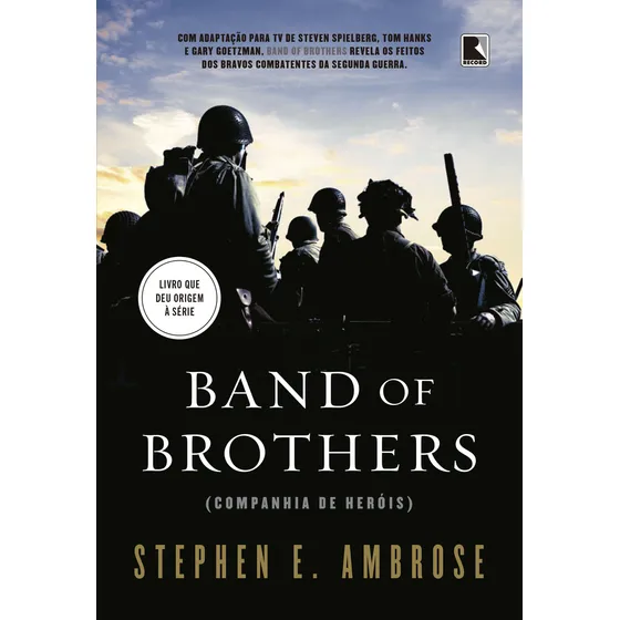Band of Brothers, de Ambrose, Stephen E.. Editorial Record, capa mole, edição 1 em português, 2024
