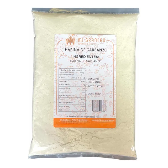 Harina De Garbanzo 1 Kilo Natural
