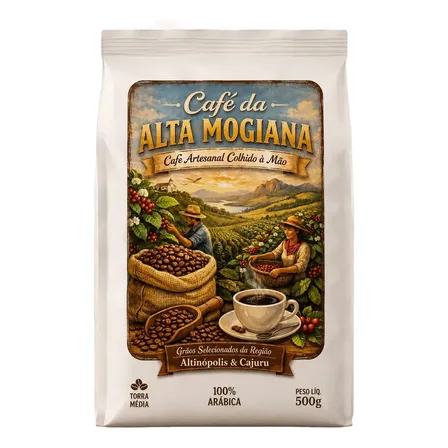Café Em Grãos Alta Mogiana Especial 500 Gr 88 Pontos
