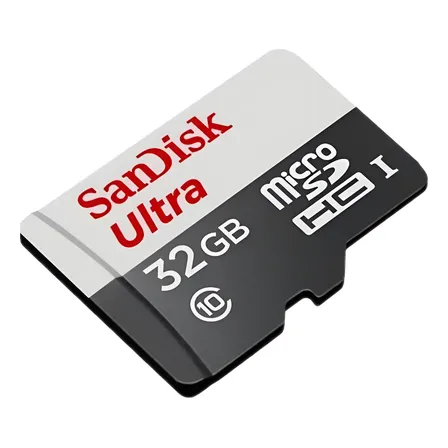 Cartão De Memória Sandisk Sdsqunb-032g-gn3ma Ultra Com Adaptador Sd 32gb