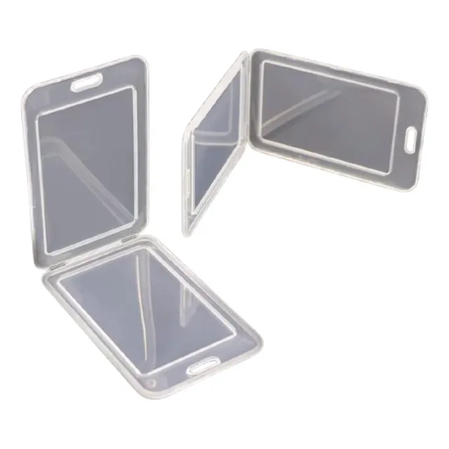 Escarapela Porta Carnet Vertical Con Protector X25 Und