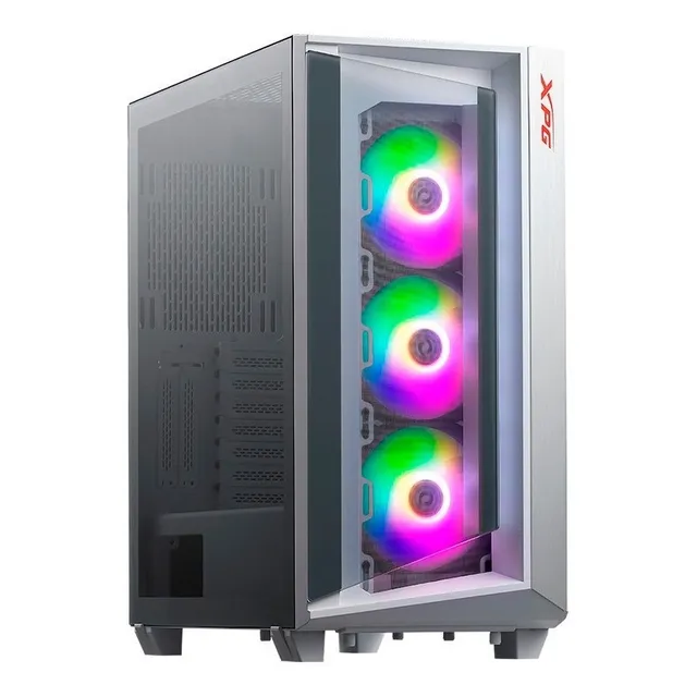 Caja Atx Xpg Gamer Cruiser Blanca Argb Chasis Vidrio Templad