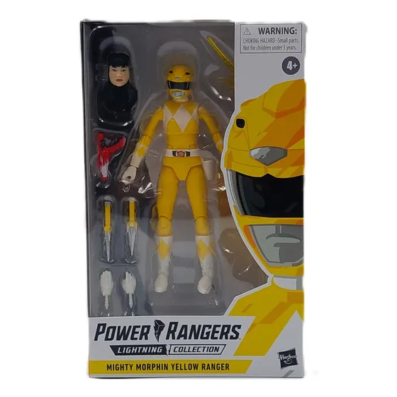 Power Rangers Lightning Collect Mighty Morphin Yellow Ranger