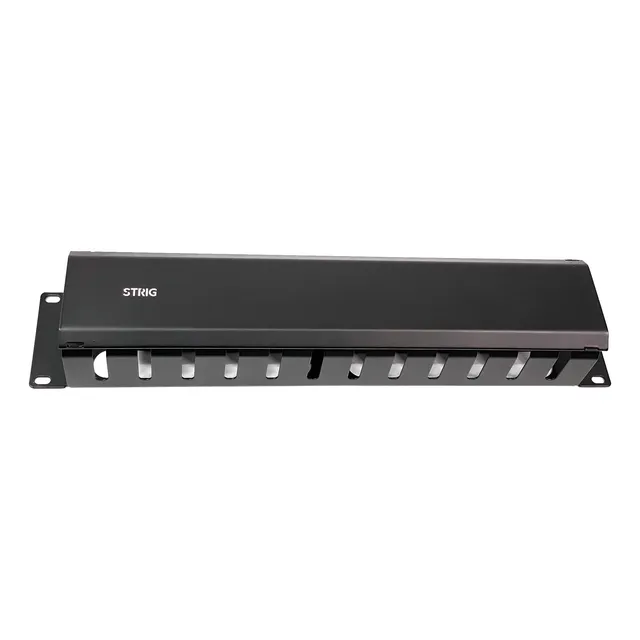 Organizador De Cables Para Rack  Strig 2 U