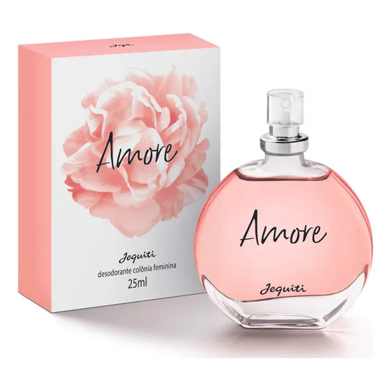 Perfume Feminino Amore Colônia Feminina Com 25ml Jequiti