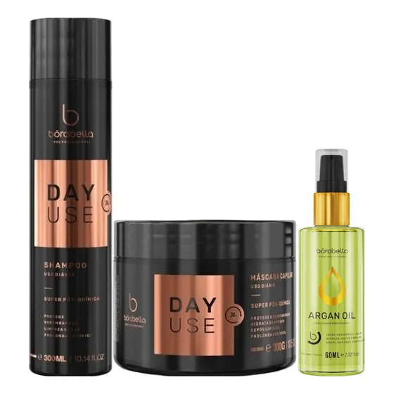 Borabela Kit Shampo + Mascara Home Care E Oleo Reparador 60g