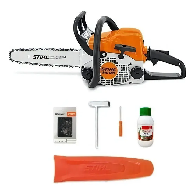 Motosserra  Gasolina Stihl  Ms 182 Cor Laranja