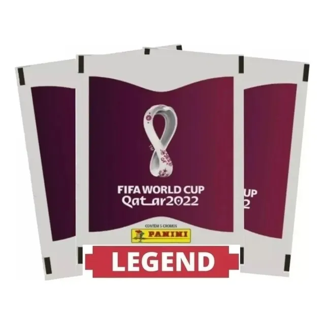 Pacotinho Bugado Lacrado Figurinha Legend Rookie Garantido