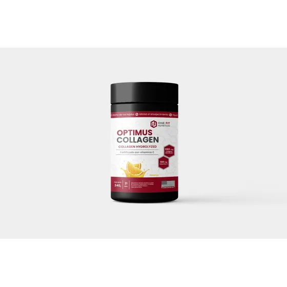 Optimus Collage Colageno - One Fit Sabor Naranja